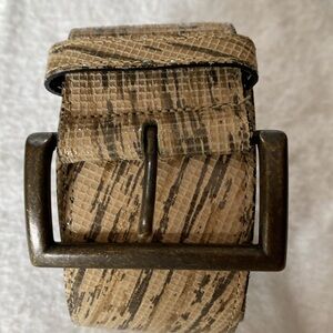 VINTAGE KUDOS LEATHER BELT 80/32 .